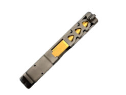 matrix arms g19 rmr slide tin gold barrel tall sights black dlc assembled