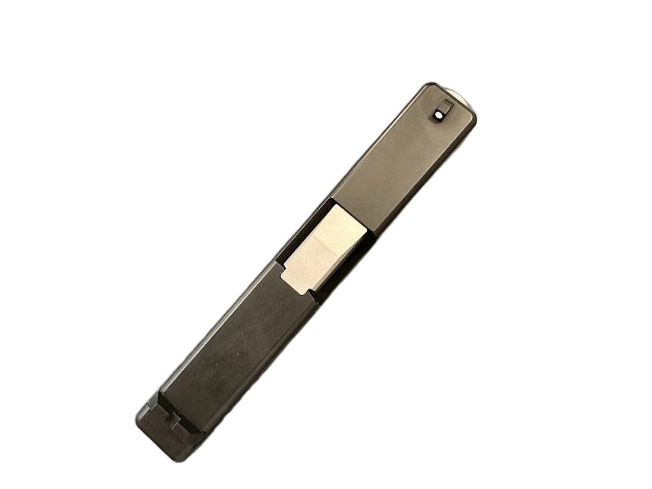complete assembled rear serrated slide stainless barrel glock 43 43x on frame