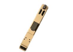 fde elite slide glock 19 nitride barrel tall sights rmr cut cerakote assembled