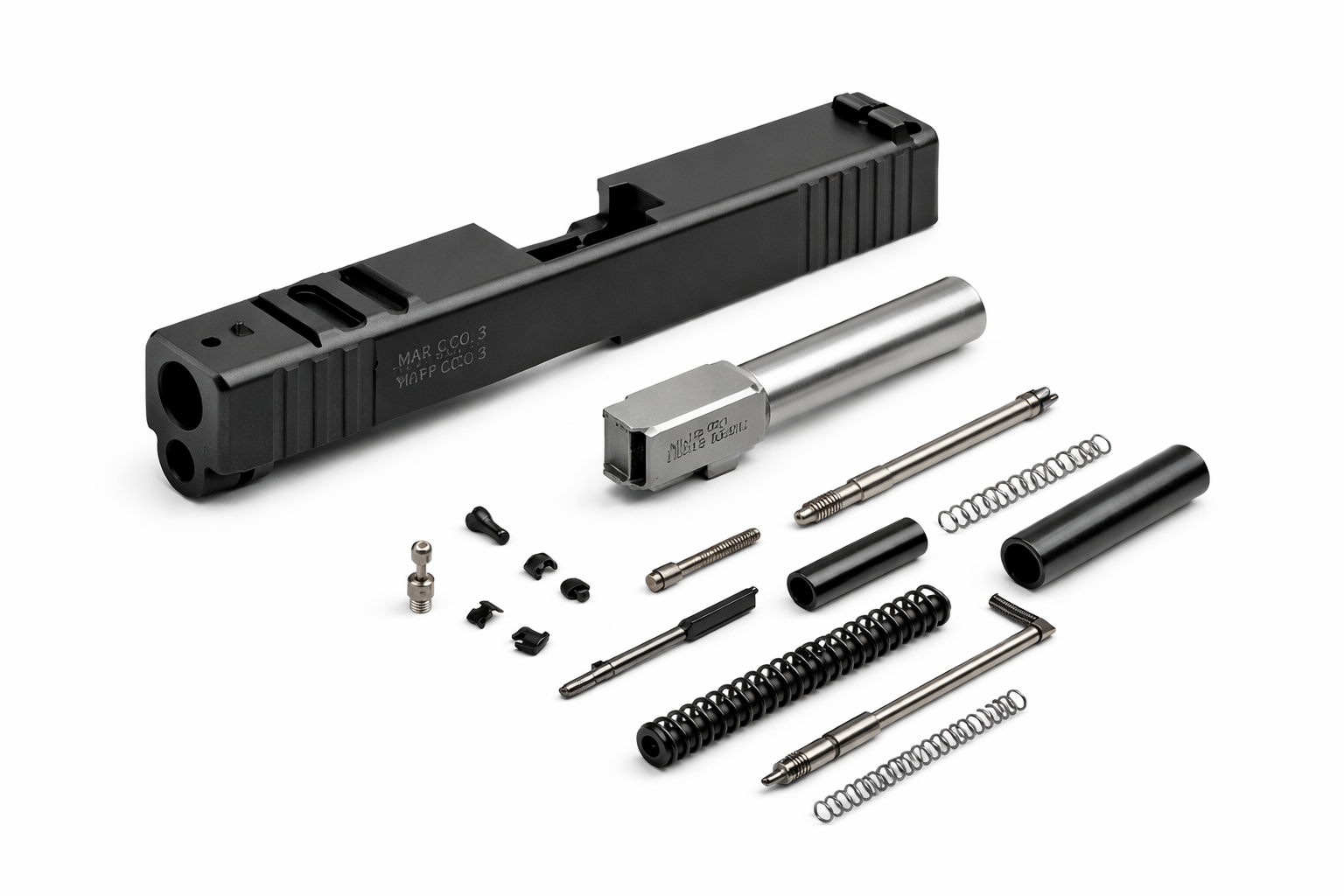 build your own complete slide for glock 22 gen 3 on frame