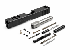 Personalized Glock 23 slide kit featuring threaded barrel