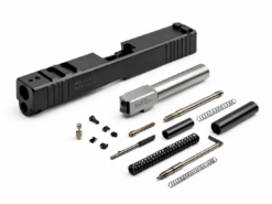 Personalized Glock 23 slide kit featuring threaded barrel