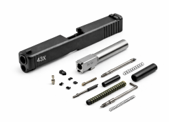 Personalized Glock 43/43X slide kit with threaded barrel