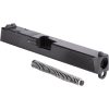assembled dlc rmr slide for glock 17 gen 3 black diamond like carbon direct mount rmr cut
