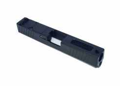 dlc window slide glock 17 gen 3 black assembled side top ports