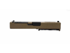 top view complete fde window slide glock 19 rmr cover plate