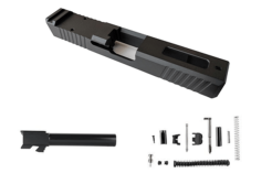 build your own windowed ported slide kit glock 19 on frame