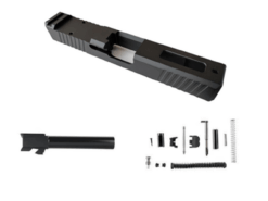 build your own windowed ported slide kit glock 19 on frame