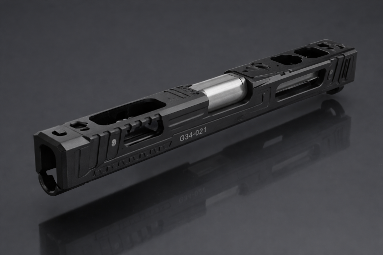 Custom Glock 34 slide detail