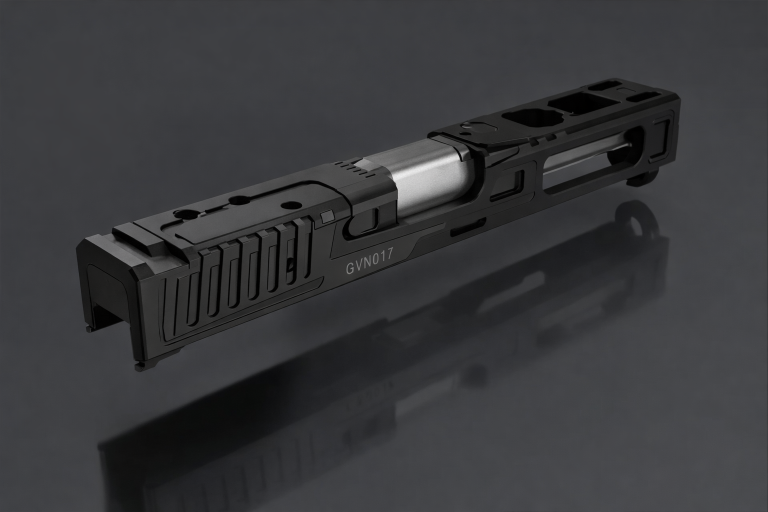 Custom Glock 17 slide detail for sale