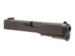 Glock 27 Gen 3 MOS OEM Slide with black finish and MOS optic cut