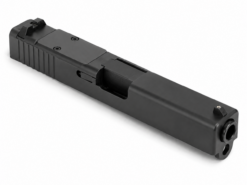 Glock 17 Gen 3 MOS OEM Slide with black finish and MOS optic cut