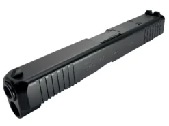 Glock 47 MOS OEM Slide with black finish and optic-ready MOS cut